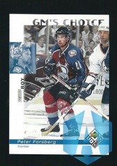 1998-99 Upper Deck UD Choice GM's Choice Peter Forsberg #229